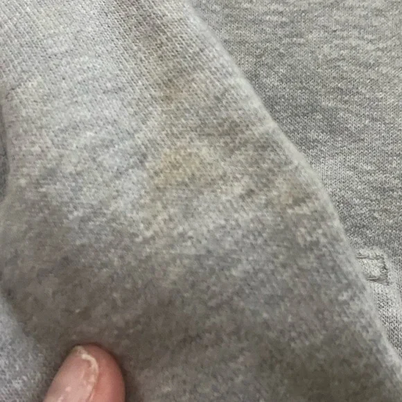 Grey and Maroon North Face Hoodie woman’s Med - Picture 2 of 6